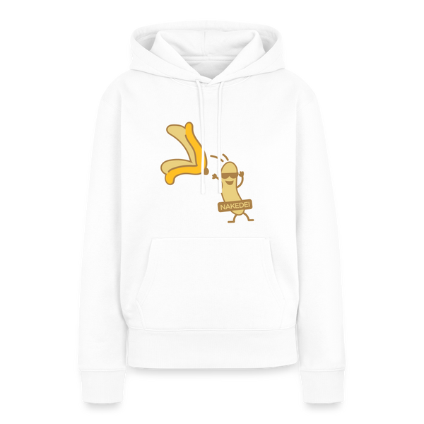 Nakedei - Frauen Premium Hoodie - Weiß