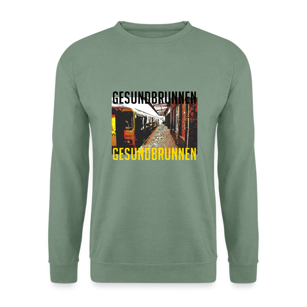 Gesundbrunnen - Unisex Pullover - Graugrün