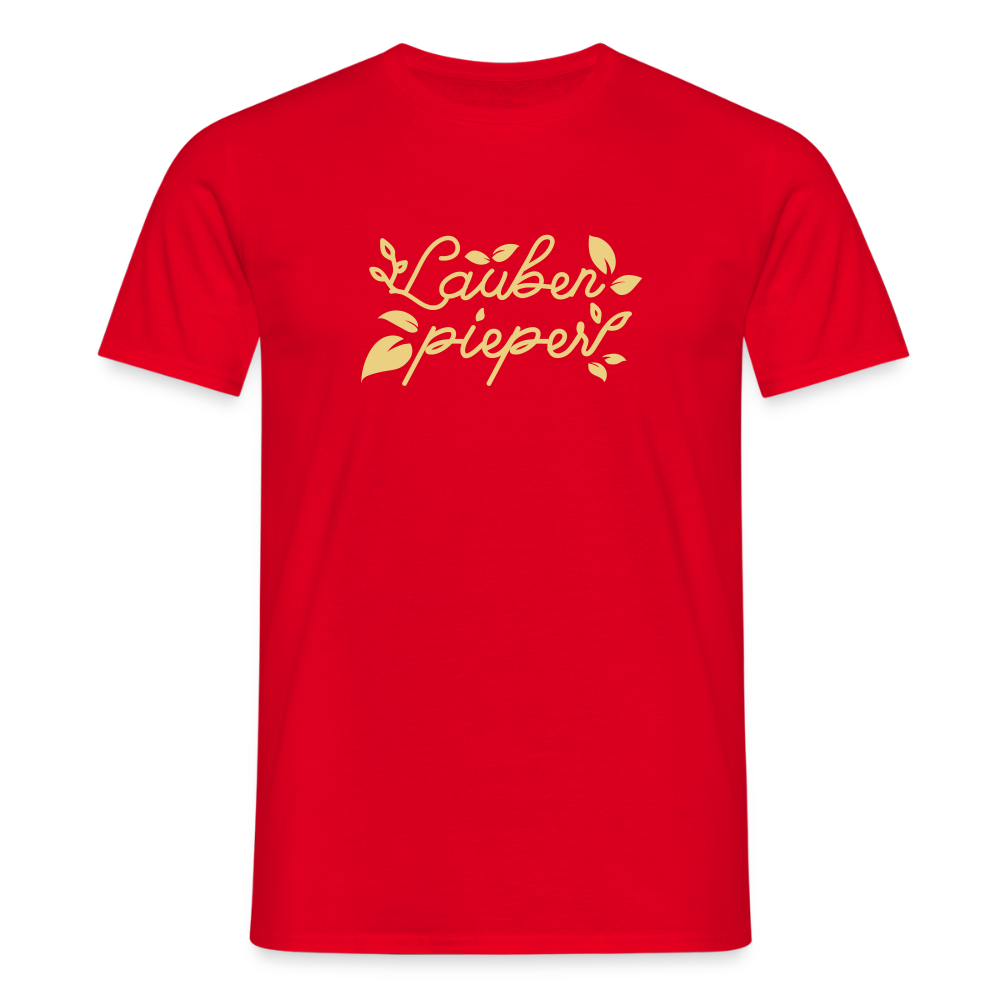 Lauben pieper - Männer Premium T-Shirt - Rot