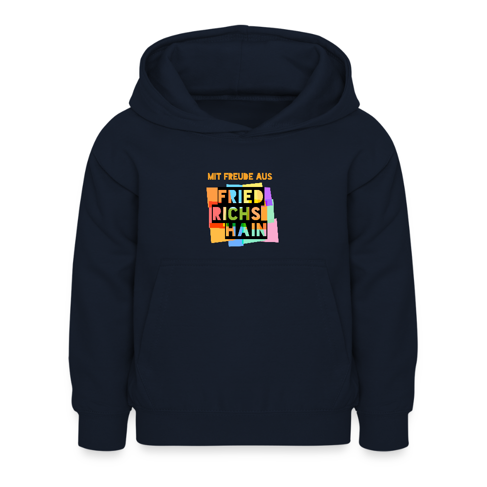Freude aus Friedrichshain - Kinder Hoodie - Navy