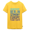 Wilmersdorf Planet Earth - Teenager Premium T-Shirt - Gelb