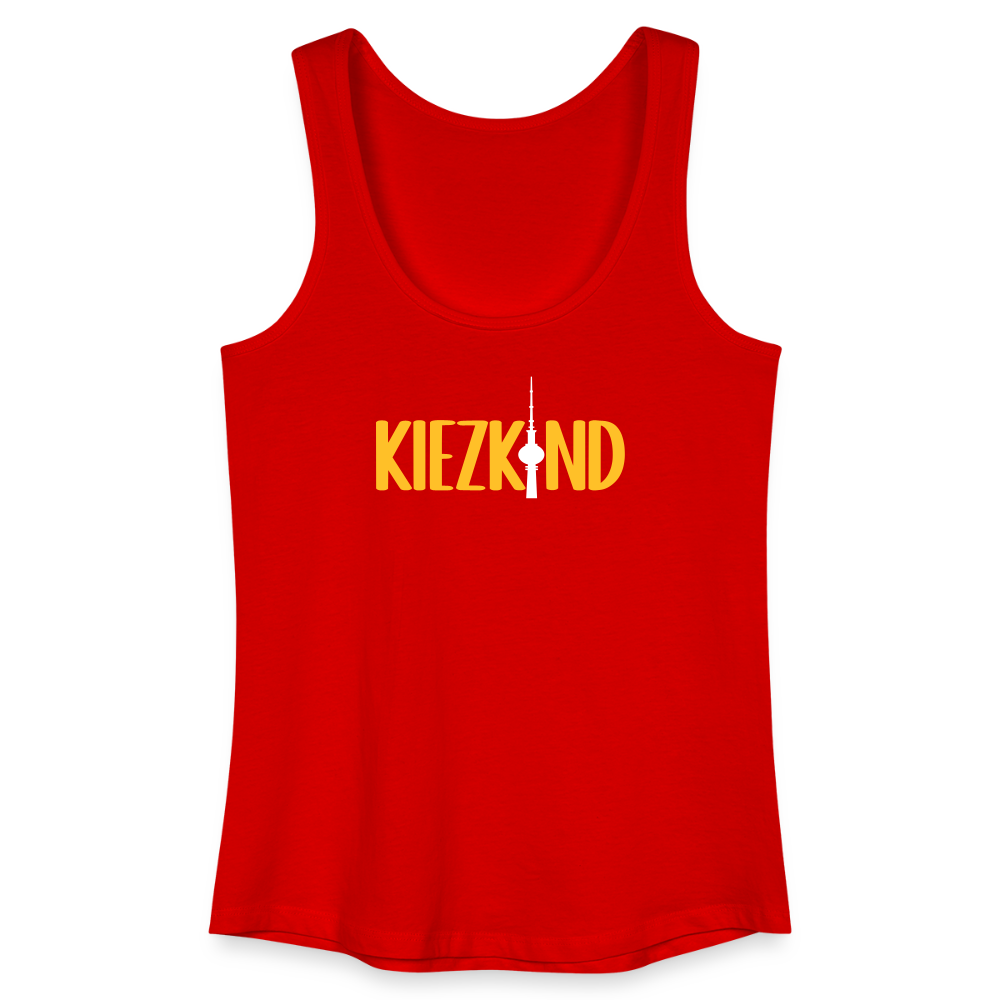 Kiezkind - Frauen Bio Tank Top - Rot