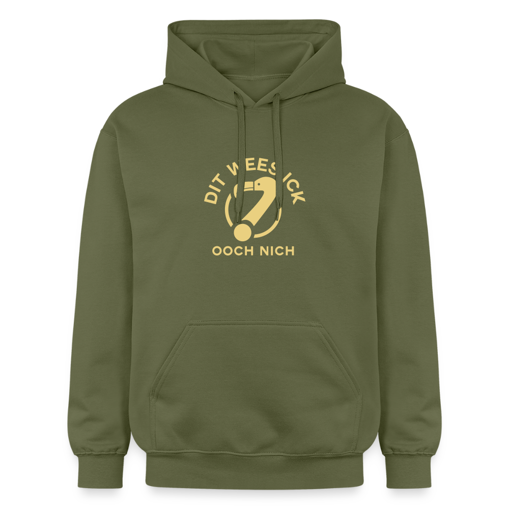Dit Wees Ick Ooch Nich - Hoodie - Militärgrün