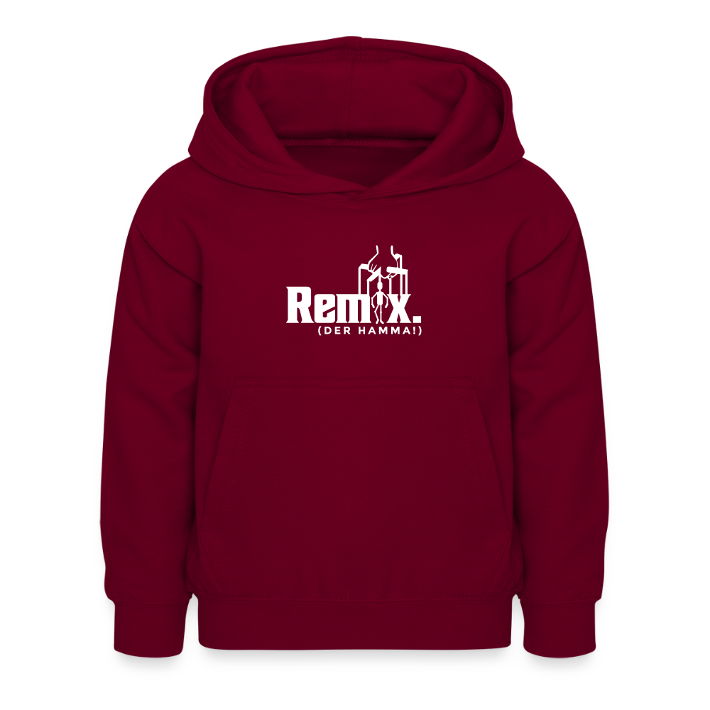 Remix. - Kinder Hoodie - Bordeaux