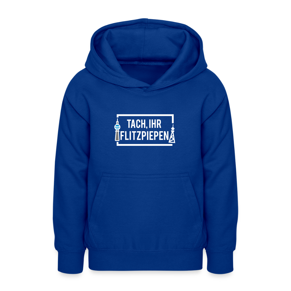 Tach ihr Flitzpiepen - Teenager Hoodie - Royalblau