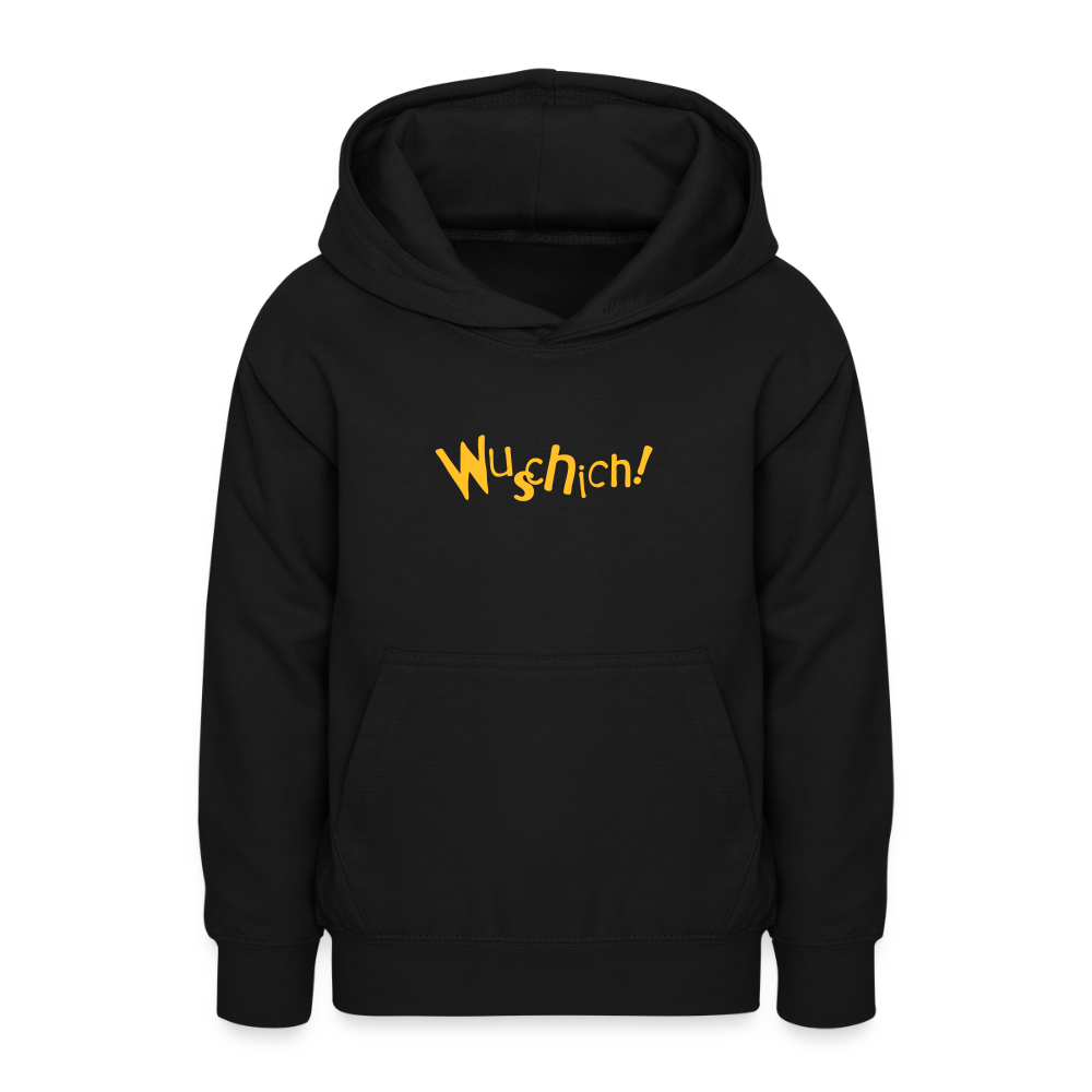 Wuschich! - Teenager Hoodie - Schwarz