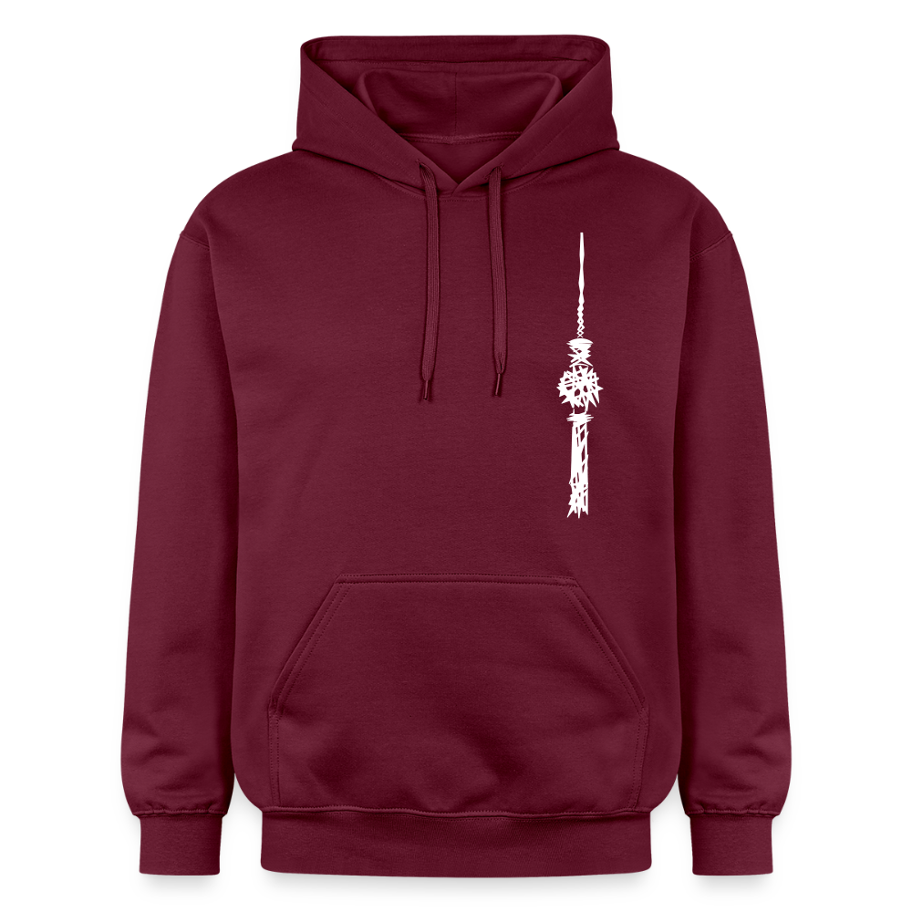 Fernsehturm Zick zack - Hoodie - Maroon