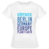 Köpenick Planet Earth - Frauen Premium T-Shirt - Weiß