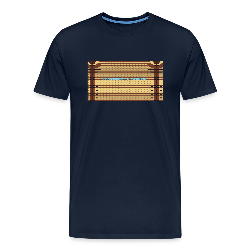 Karl-Bonhoeffer-Nervenklinik - Männer Premium T-Shirt - Navy