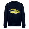Die U-Bahn kommt - Unisex Bio Sweatshirt - Navy