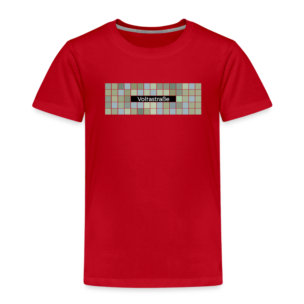Voltastrasse - Kinder Premium T-Shirt - Rot