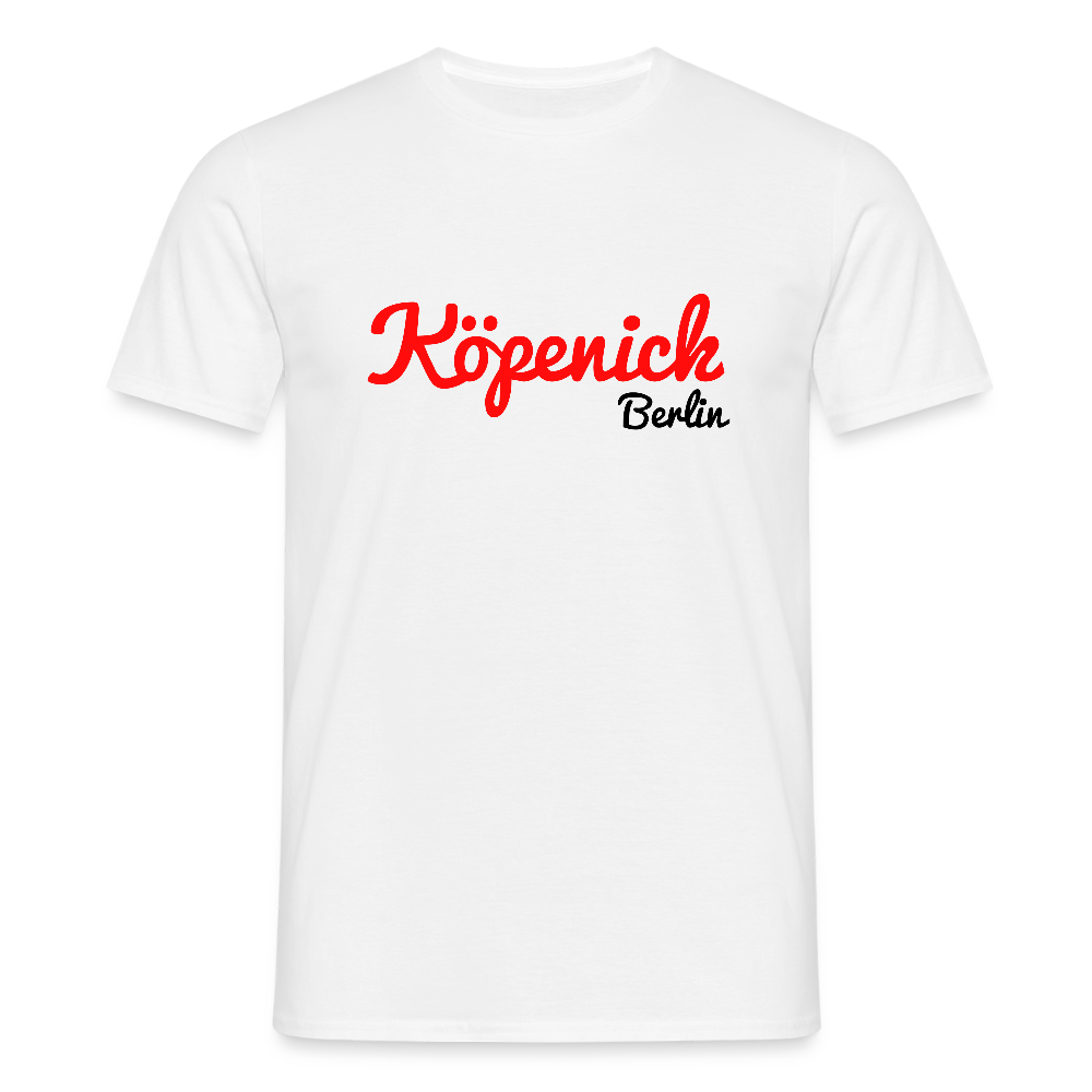 Köpenick - Männer Premium T-Shirt - Weiß