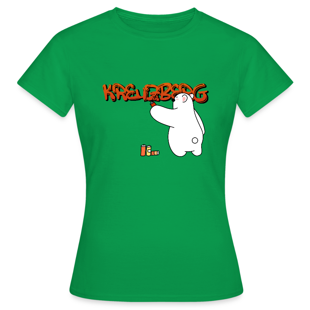 Kreuzberg Graffiti - Frauen Premium T-Shirt - Kelly Green