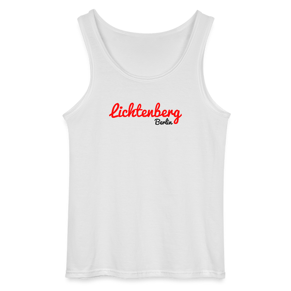 Lichtenberg Berlin - Männer Tank Top - Weiß
