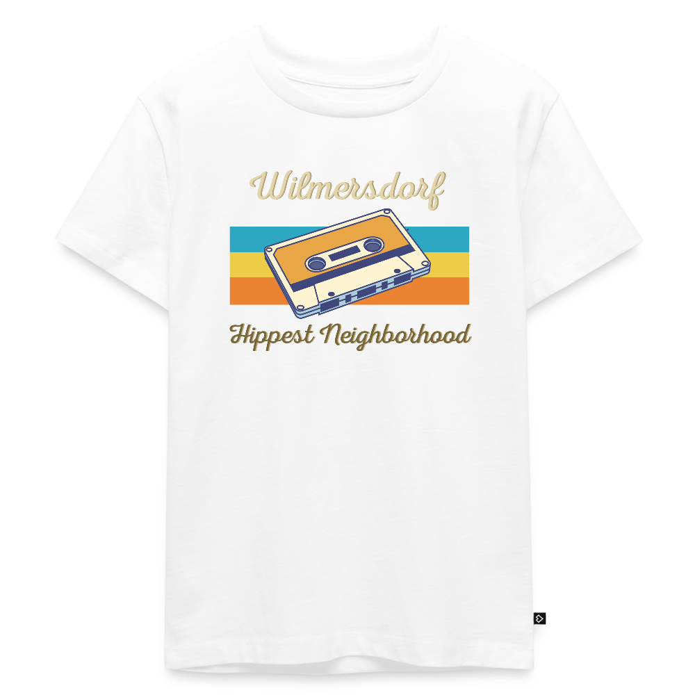 Wilmersdorf Hippest Neighborhood - Kinder Premium T-Shirt - Weiß