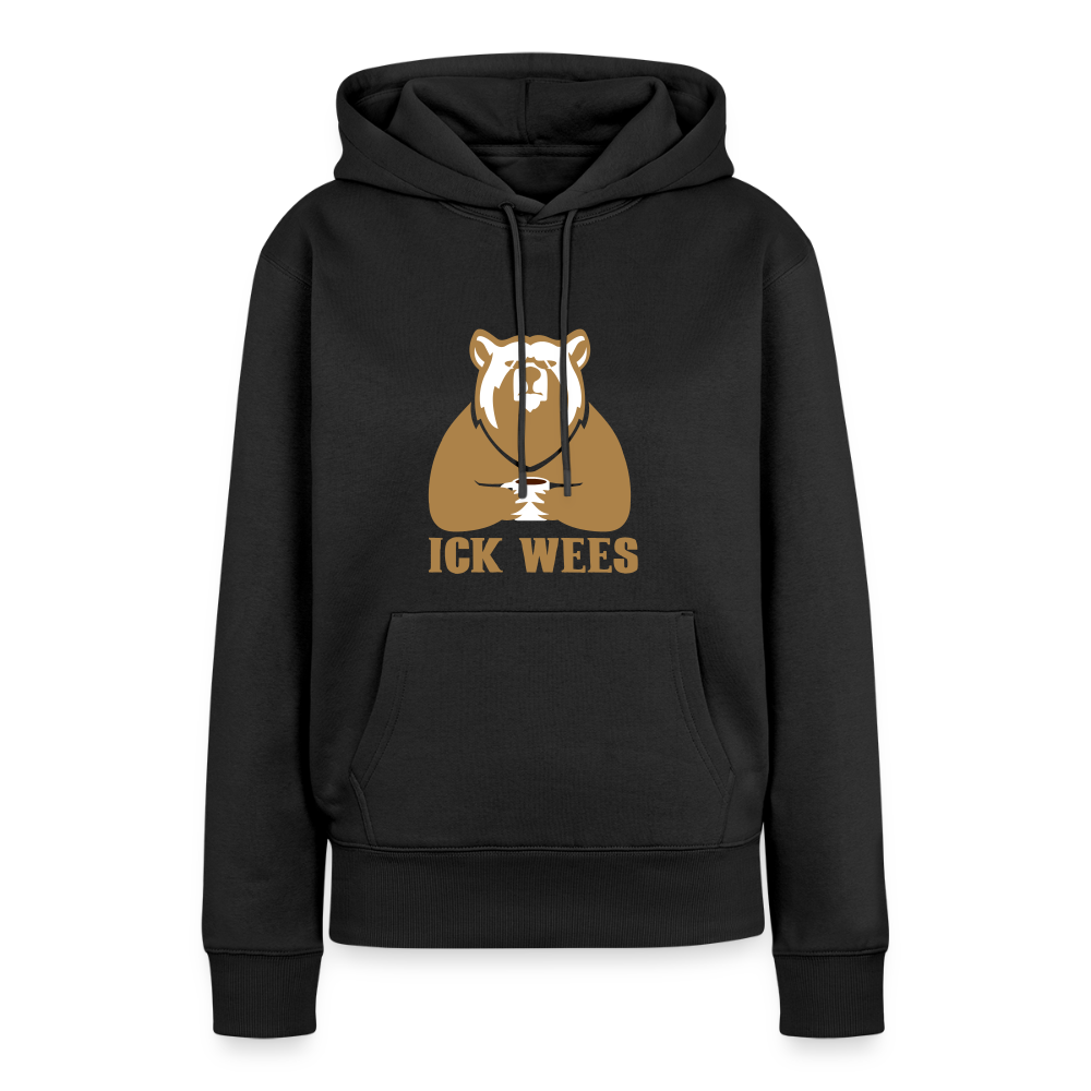 Ick Wees - Frauen Premium Hoodie - Schwarz