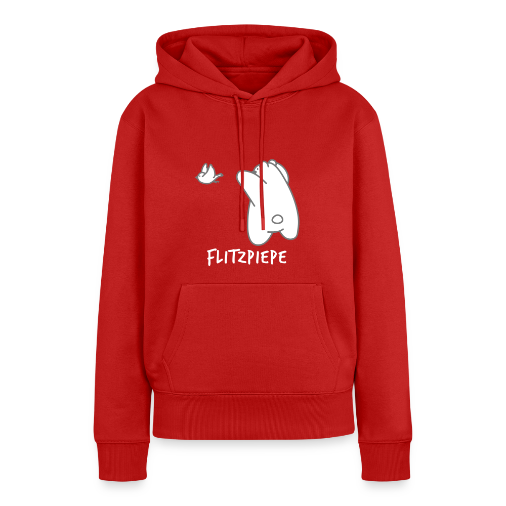 Flitzpiepe - Frauen Premium Hoodie - Rot
