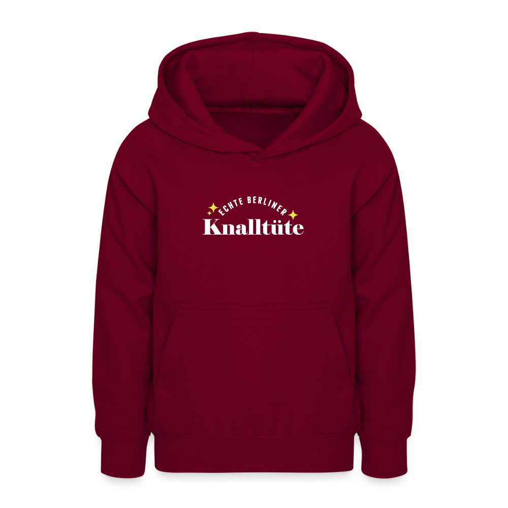 Echte Berliner Knalltüte - Teenager Hoodie - Bordeaux