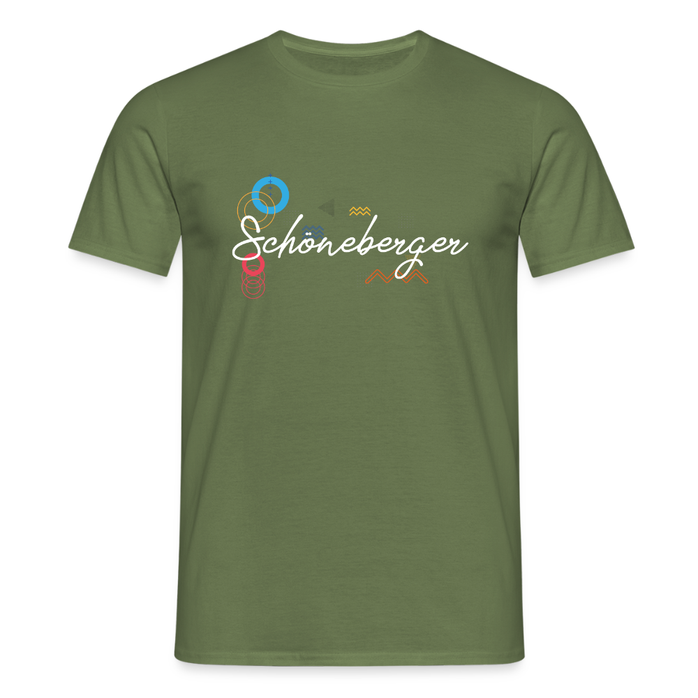 Schöneberger - Männer Premium T-Shirt - Militärgrün