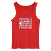 Tinnitus in de Oogen? Ick seh' nur Pfeifen hier! - Männer Tank Top - Rot