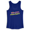 Mein Kiez, meine Regeln! - Frauen Bio Tank Top - Königsblau