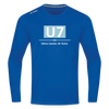 U7 - Männer Sport Langamshirt - Royalblau