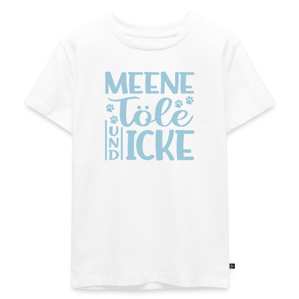 Meene Töle und Icke - Kinder Premium T-Shirt - Weiß