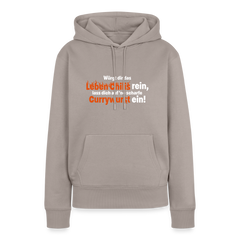 Würgt dir das Leben Chilis rein, lass dich auf 'ne scharfe Currywurst ein! - Frauen Premium Hoodie