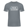 Tach ihr Flitzpiepen - Männer Sport-Shirt - Grau