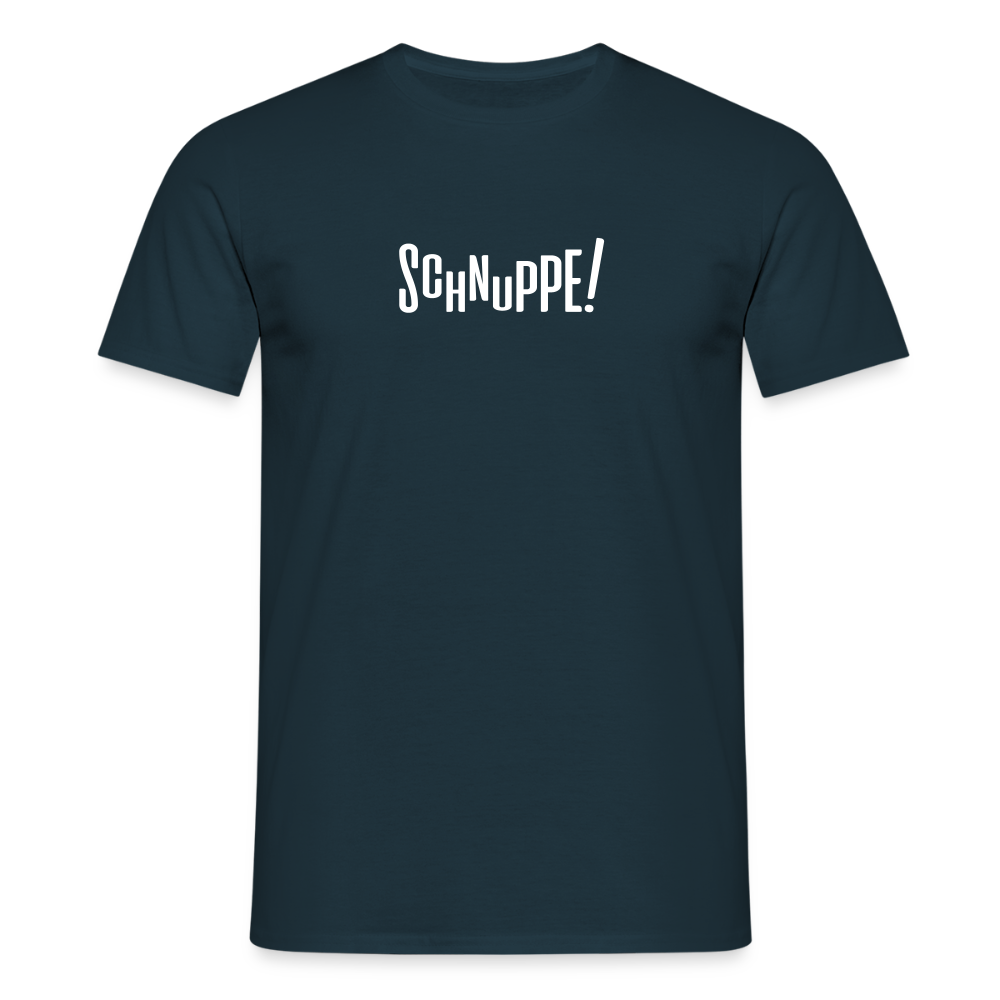 Schnuppe! - Männer Premium T-Shirt - Navy