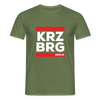 KRZBRG - Männer Premium T-Shirt - Militärgrün