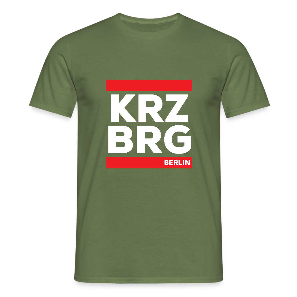 KRZBRG - Männer Premium T-Shirt - Militärgrün