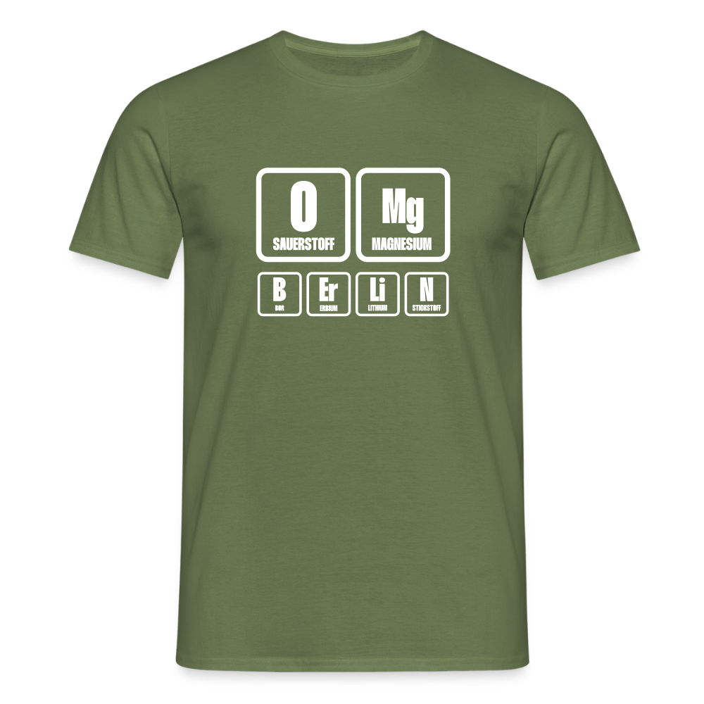 OMG Berlin - Männer Premium T-Shirt - Militärgrün