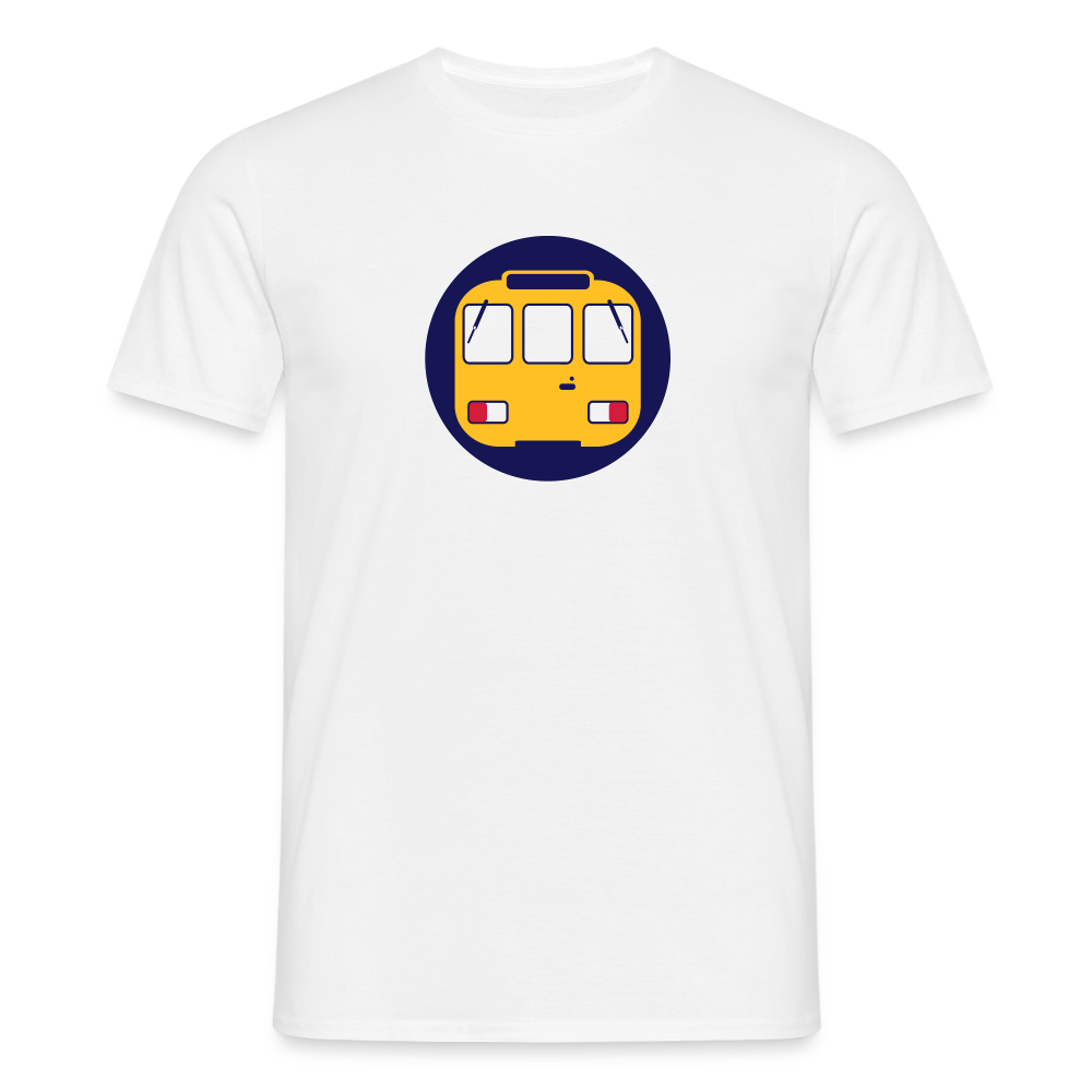 U-Bahntunnel - Männer Premium T-Shirt - Weiß