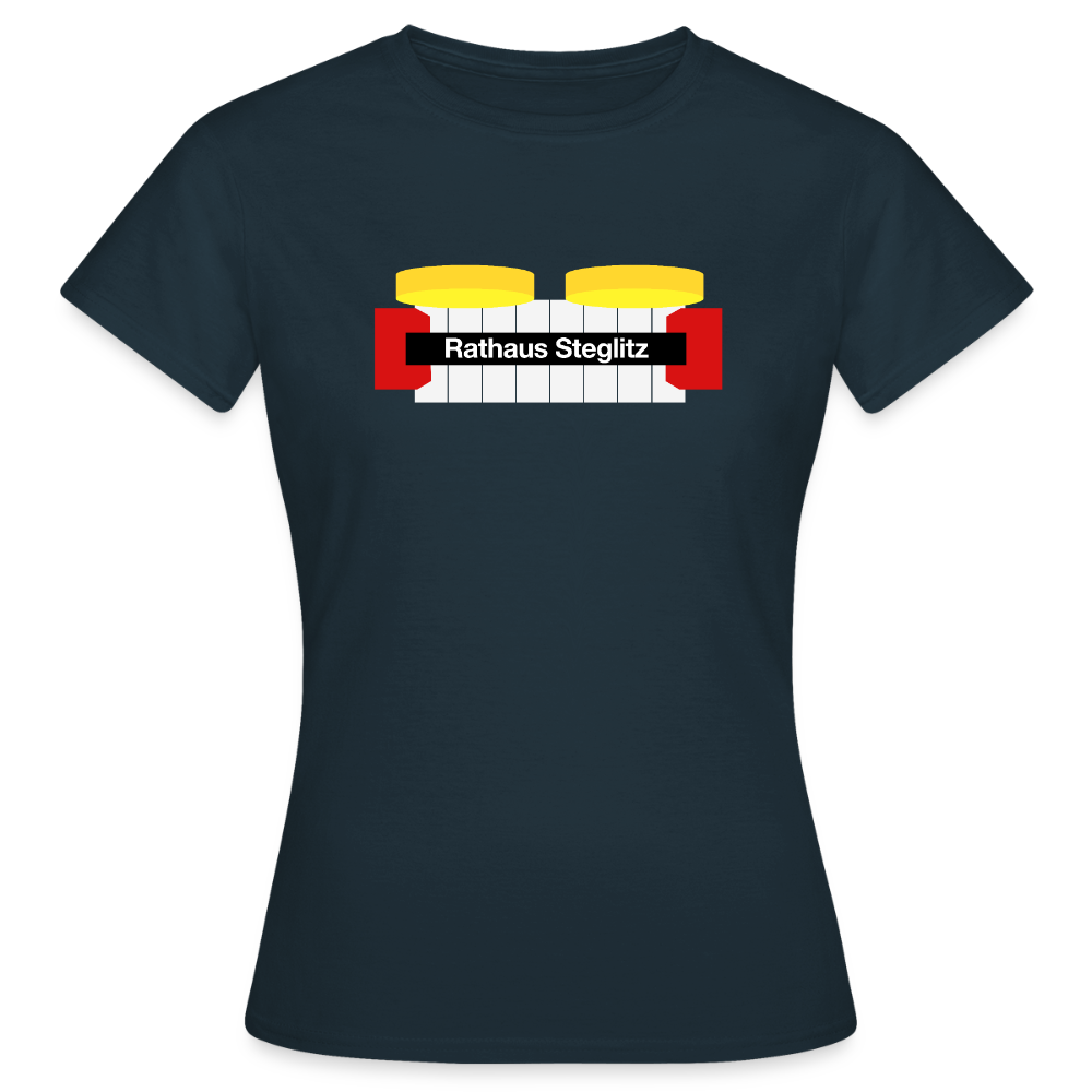 Rathaus Steglitz - Frauen Premium T-Shirt - Navy