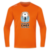 Chef - Männer Sport Langamshirt - Neonorange