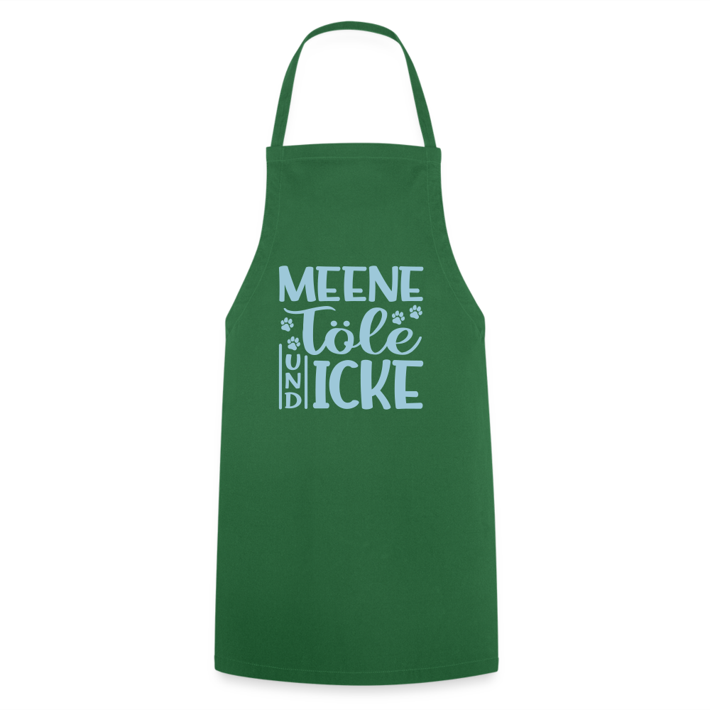 Meene Töle und Icke - Kochschürze - Grün