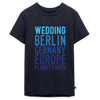 Wedding Planet Earth - Teenager Premium T-Shirt - Navy