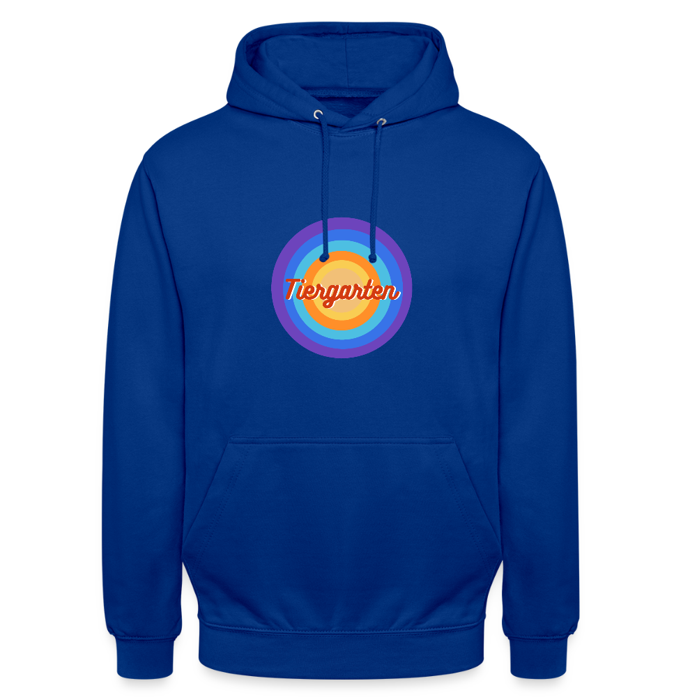 Tiergarten Retro - Unisex Hoodie - Royalblau