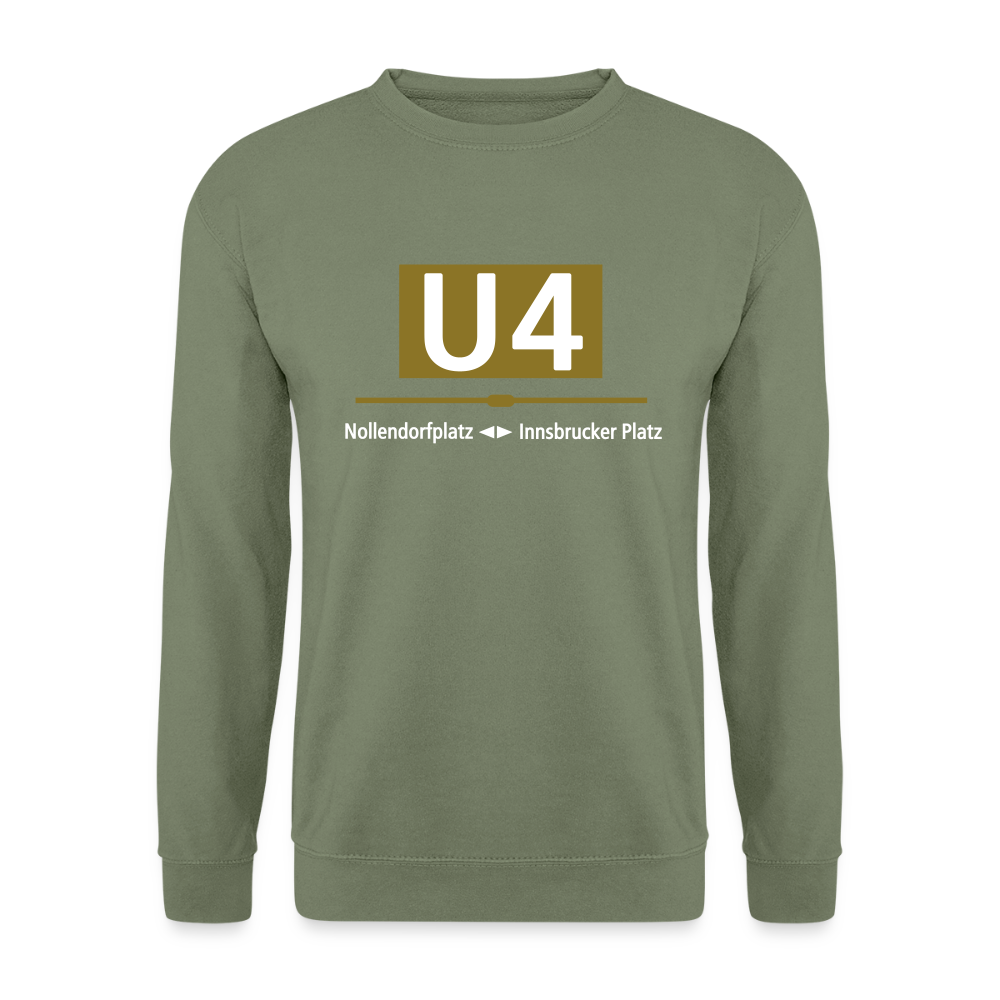 U4 - Unisex Pullover - Armeegrün