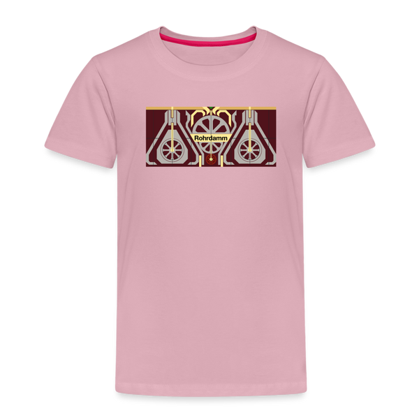 Rohrdamm  - Kinder Premium T-Shirt - Hellrosa