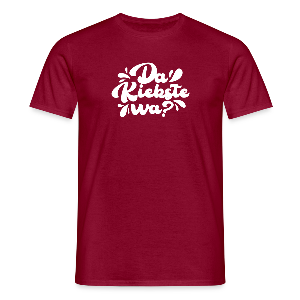Kiekste - Männer Premium T-Shirt - Ziegelrot