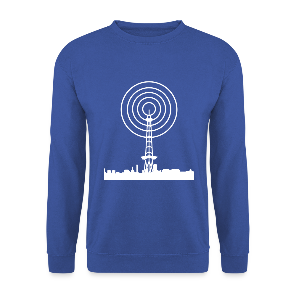 Funkturm im Fokus - Unisex Pullover - Royalblau