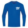 Allet Jut - Männer Sport Langamshirt - Royalblau