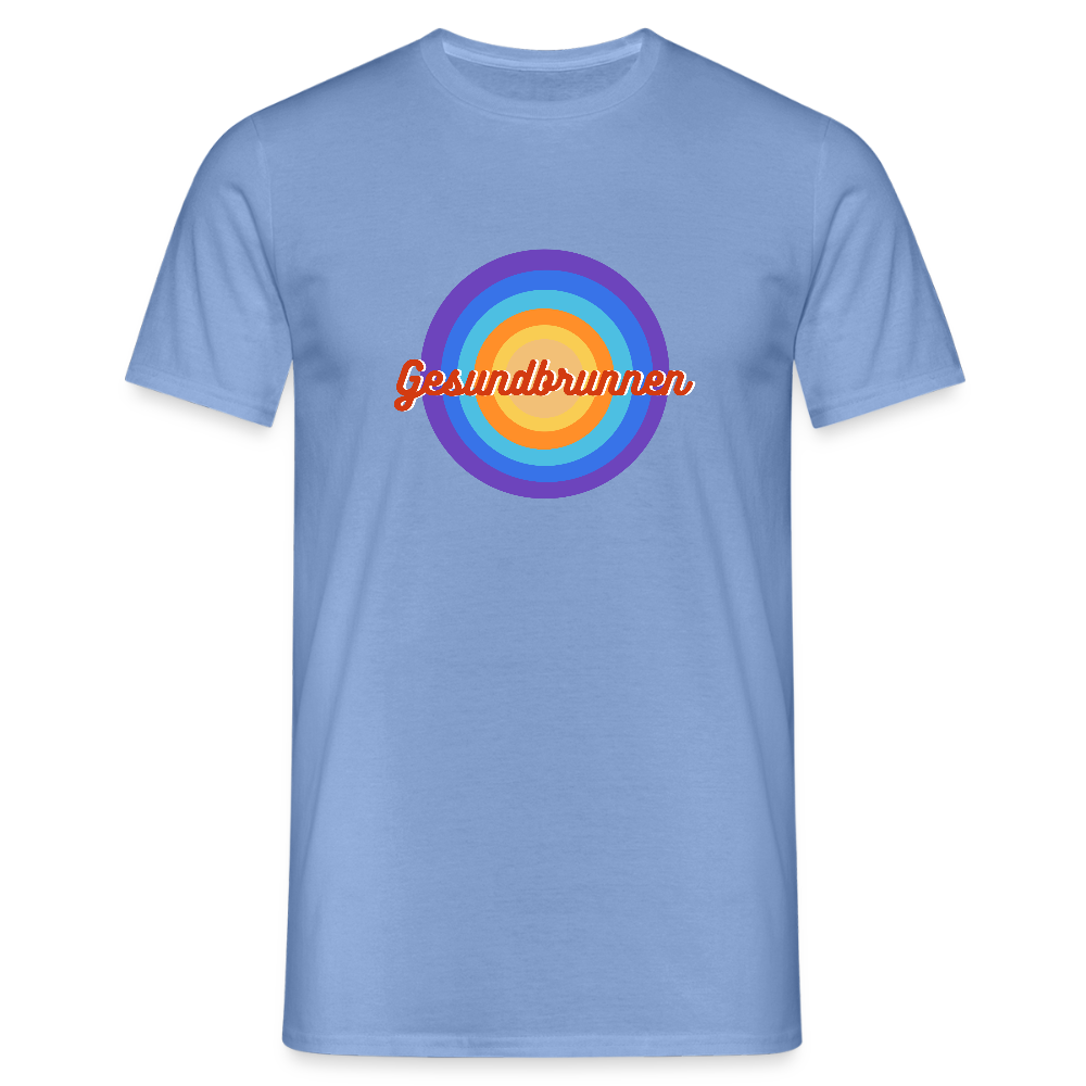Gesundbrunnen Retro - Männer Premium T-Shirt - carolina blue