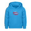 Ick knutsch dir! - Kinder Hoodie - Meeresblau