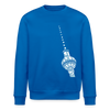 Fernsehturm Geometrie - Unisex Bio Sweatshirt - Königsblau