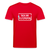 Tach ihr Flitzpiepen - Unisex Bio T-Shirt - Rot