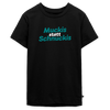 Muckis statt Schnuckis - Teenager Premium T-Shirt - Schwarz