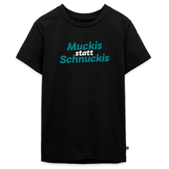 Muckis statt Schnuckis - Teenager Premium T-Shirt